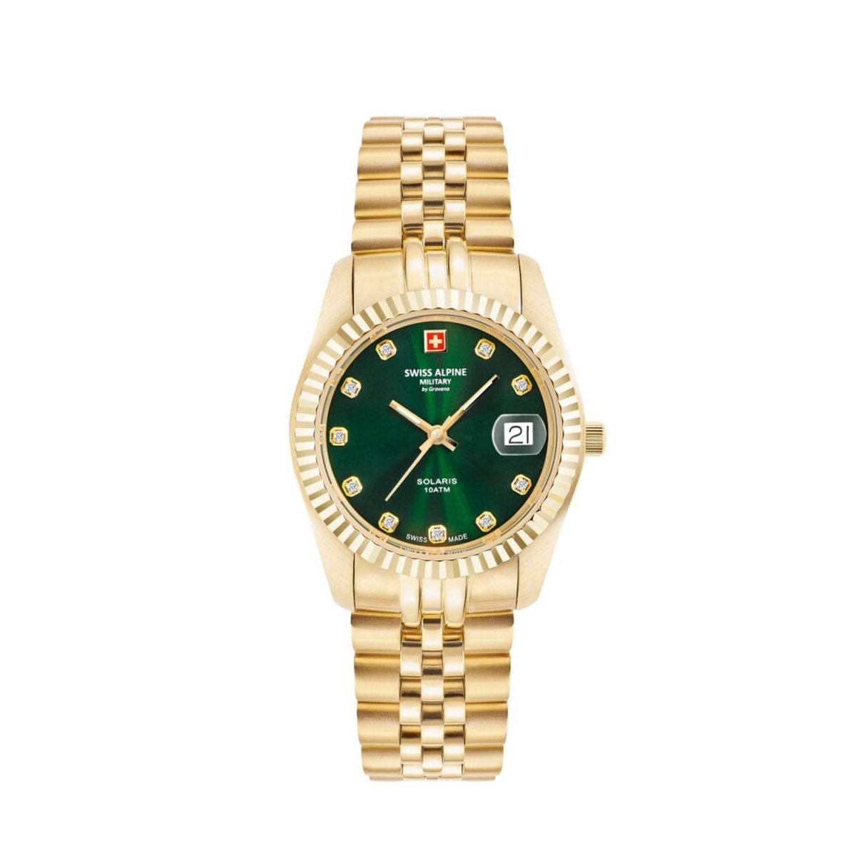 Swiss Alpine Military - 7716.1214 - Polshorloge - Dames - Kwarts - Solaris