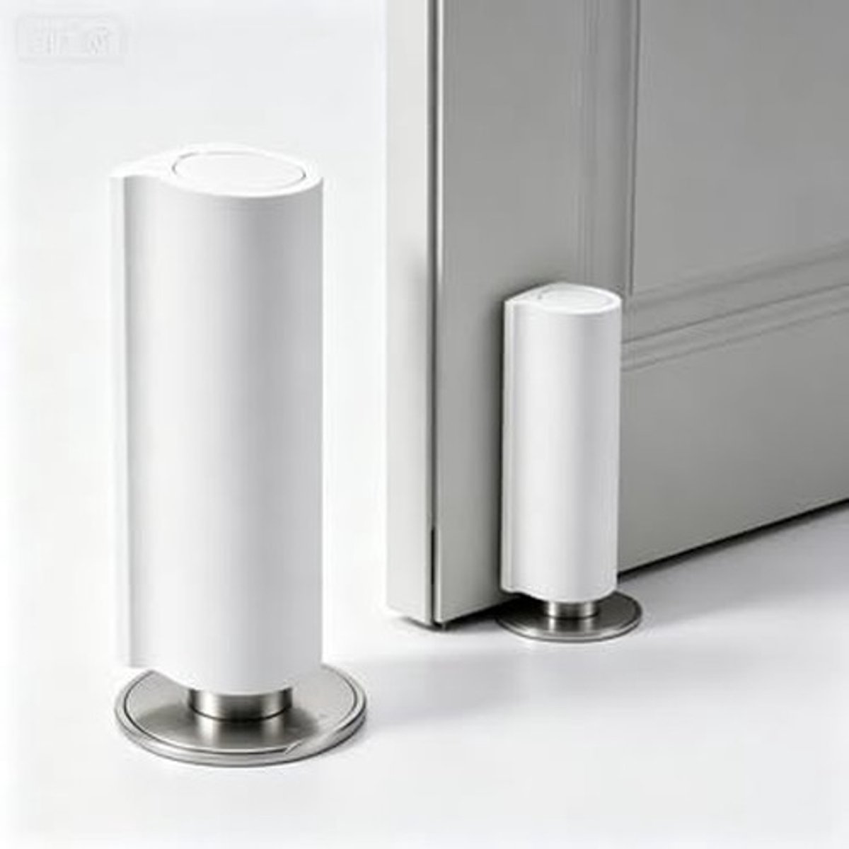 Elzusha - Magnetische Deuropener - Wit, zonder boren
