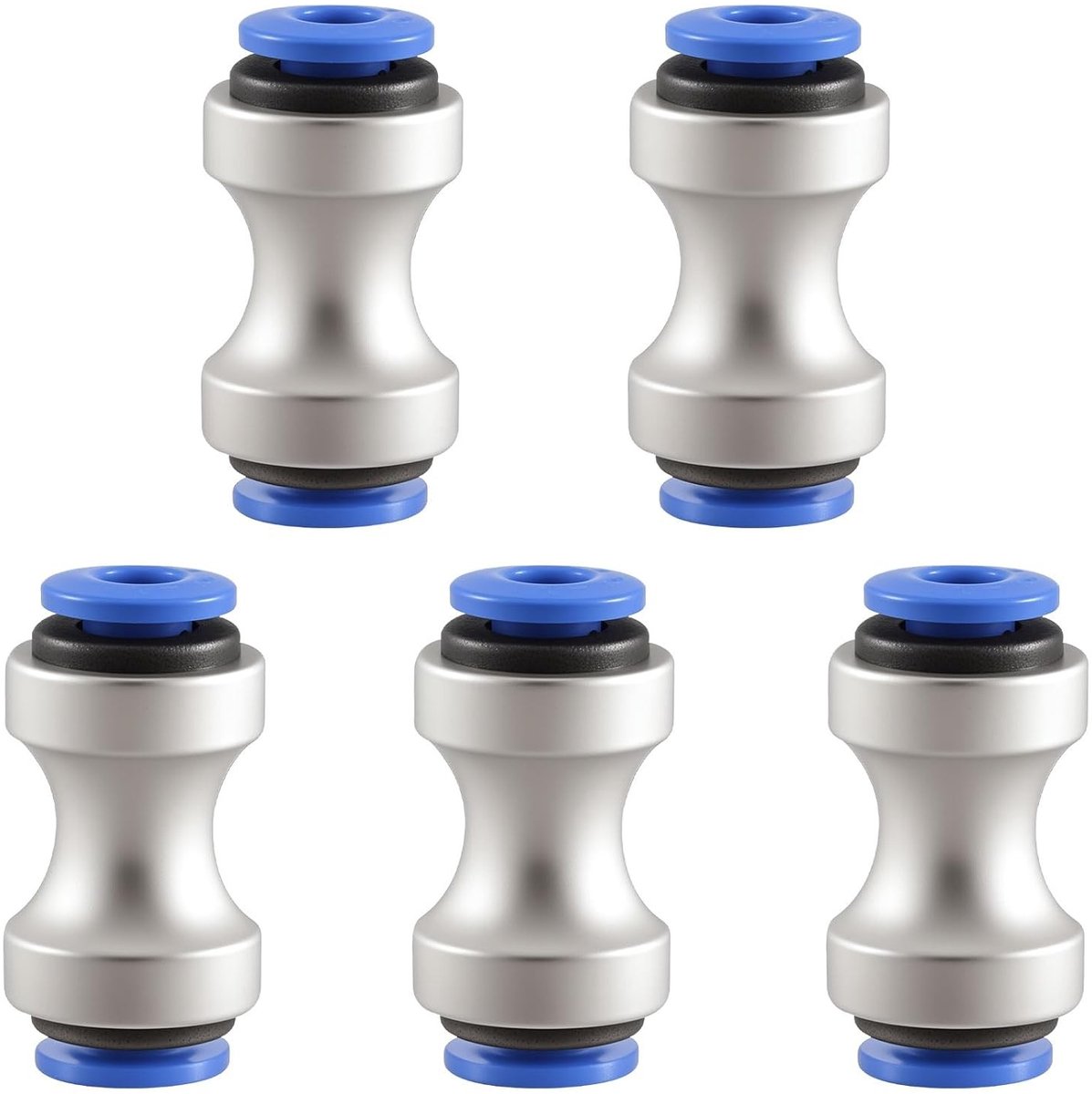 Set van 5 Teflon Supply Tube Connectors voor 3D Printers, Hoge Temperatuur Bestendige PTFE Kabel, Pneumatische Verbindingen en Accessoires voor X1/P1 Series
