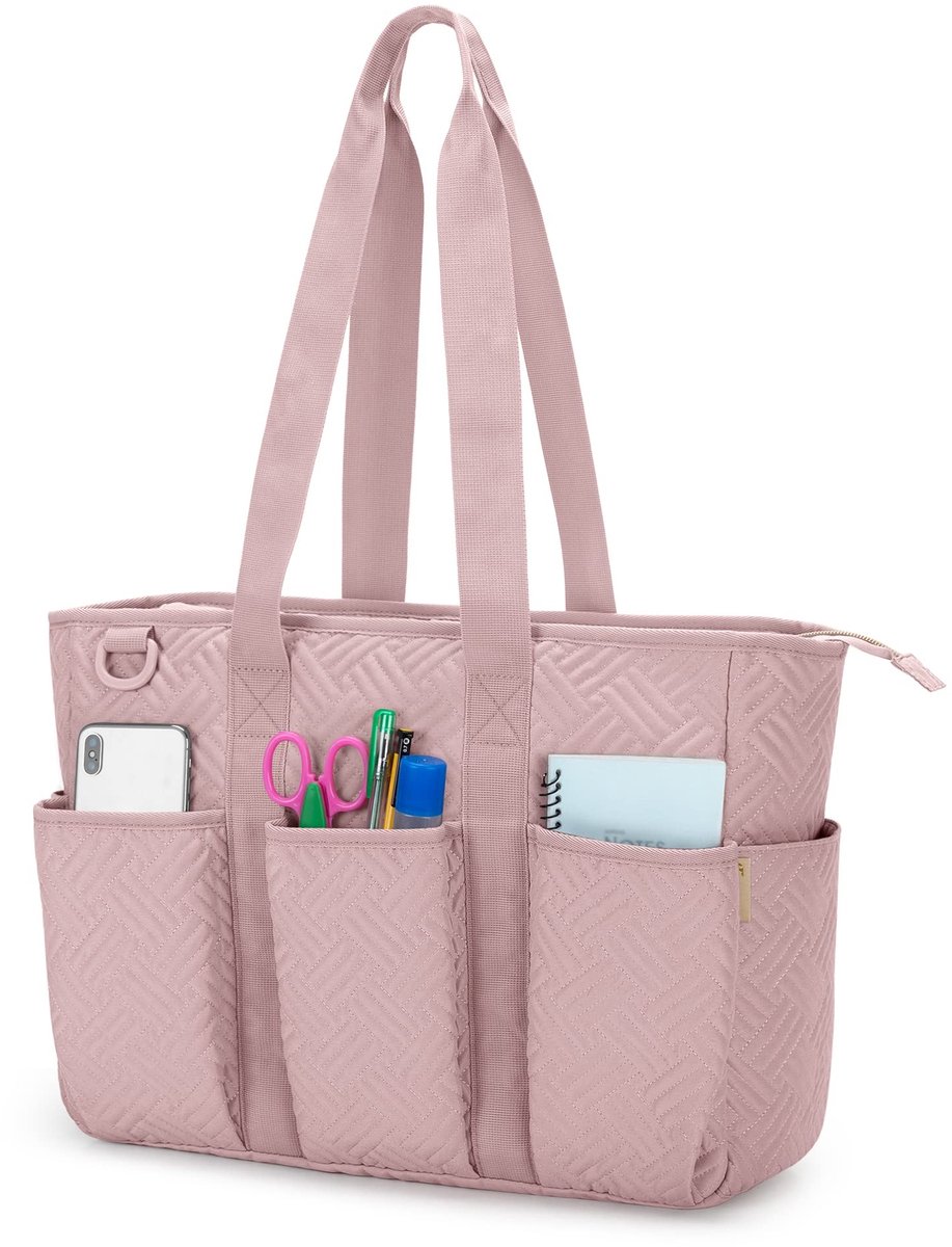 Elzusha - Tote Bag voor Vrouwen - Met Laptopcompartiment - Ideaal voor Werk
