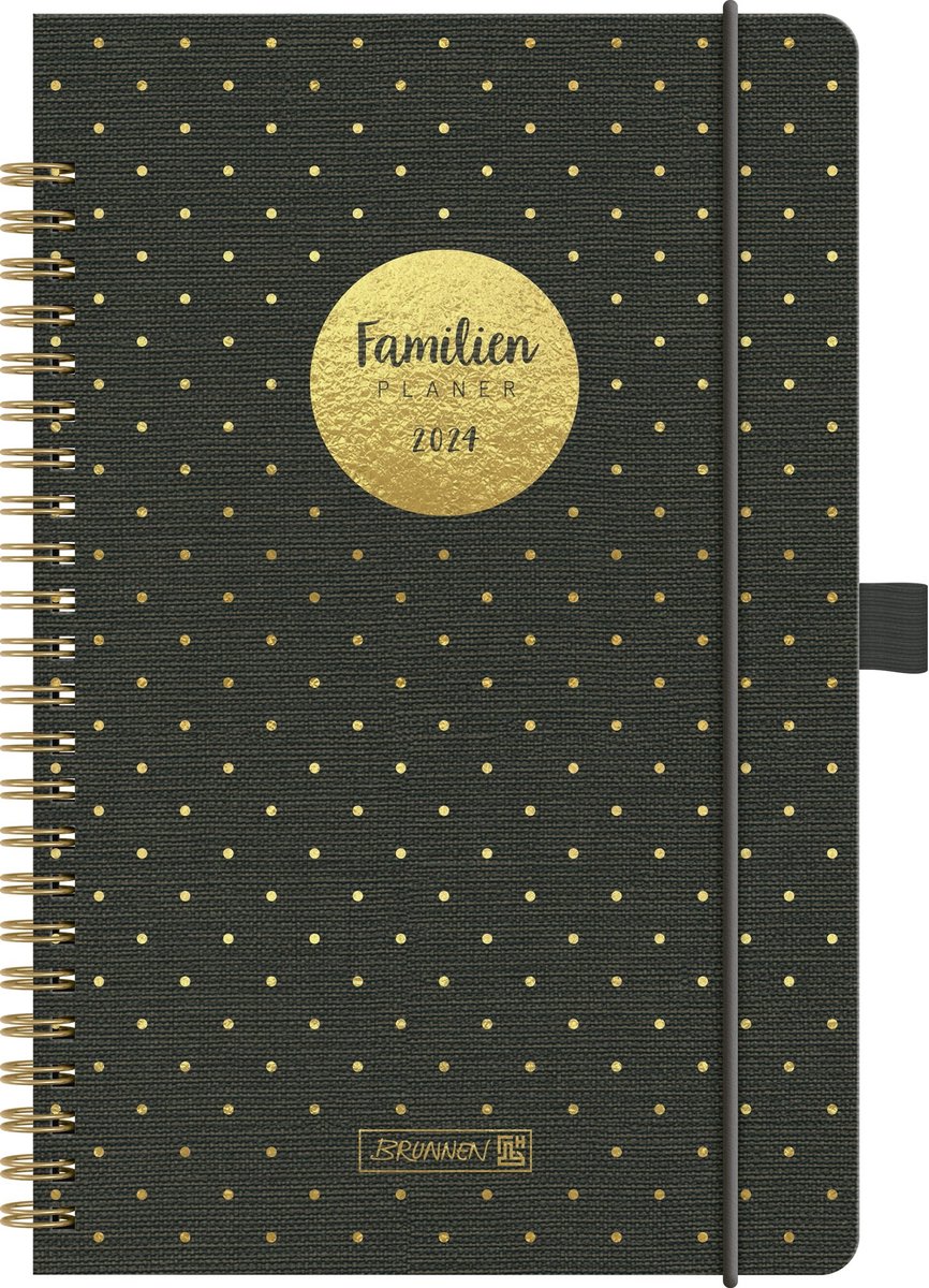 Elzusha - Familieplanner met Gouden Dots voor 2024