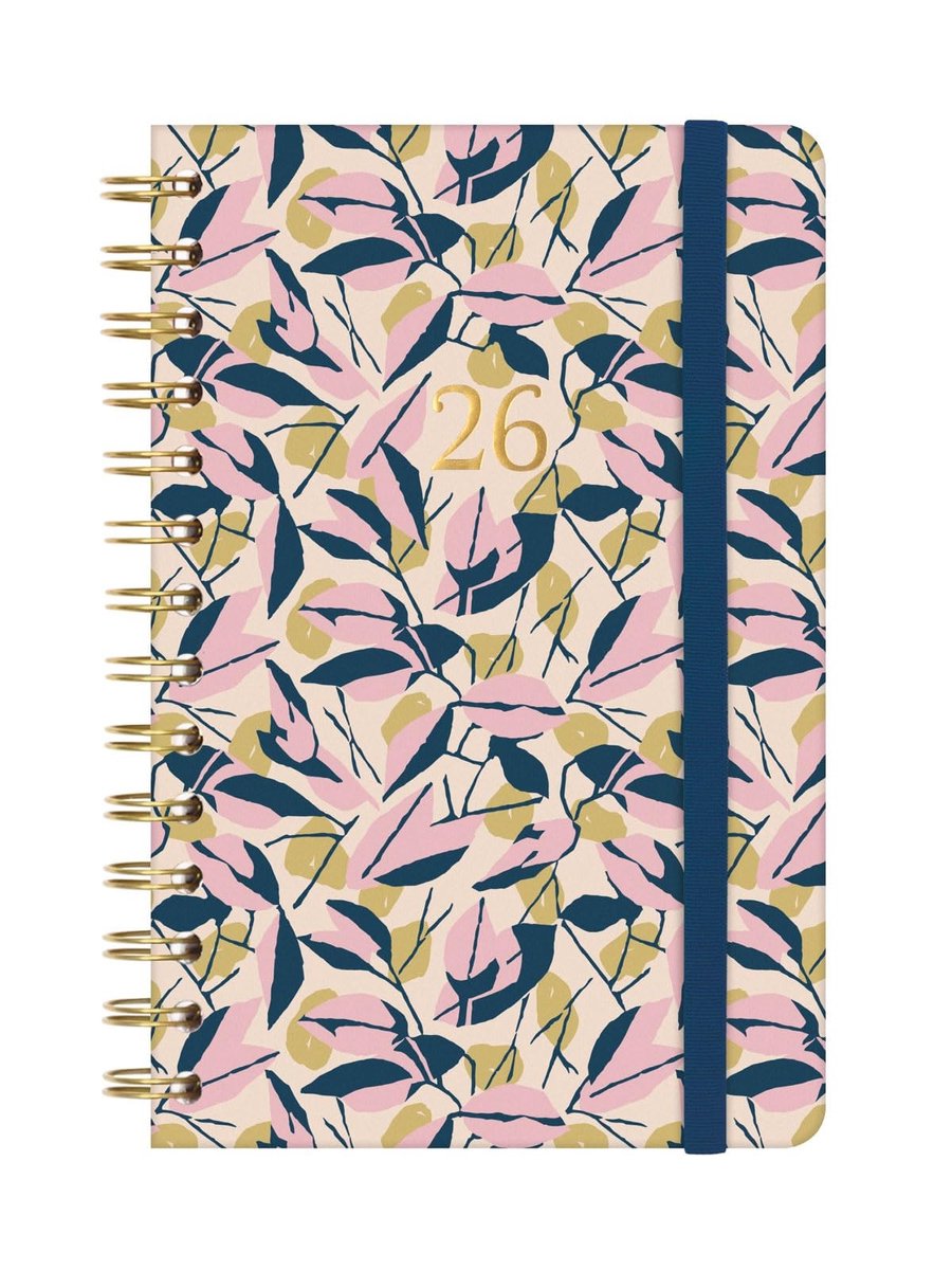 Elzusha - Dubbele Spiral Agenda 2026, Weekoverzicht, Hardcover