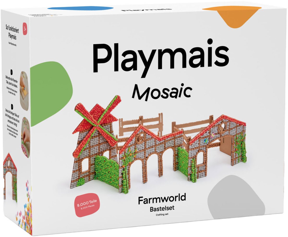 PlayMais mosaic boerderijset - 8000 stukjes