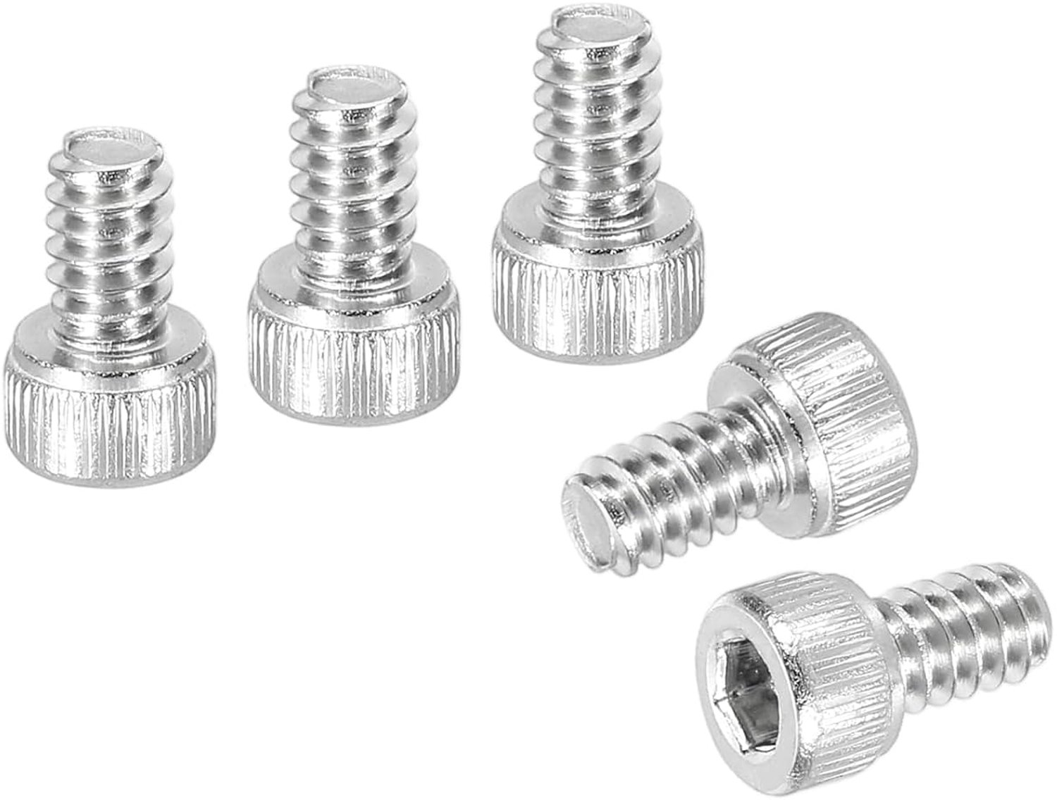 Cilinderkopschroeven 1/4 inch - 304 roestvrijstaal - 50 stuks - ideaal voor mechanische auto en meubels - ServiceTopper