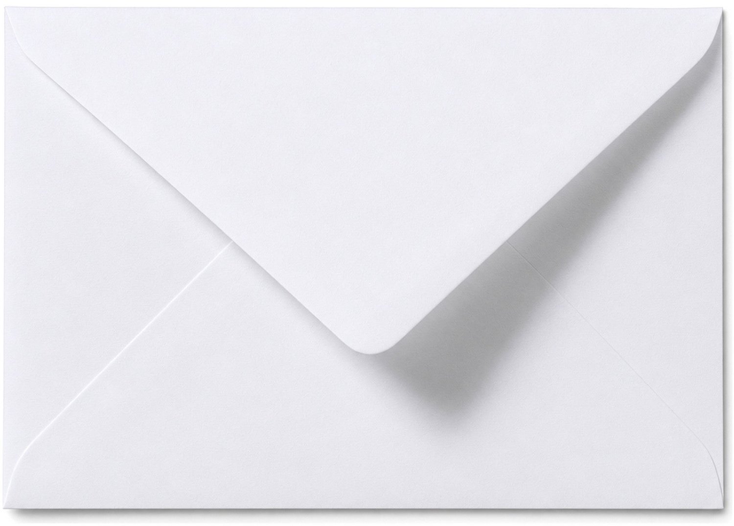 Enveloppen Wit 15.6x22 cm - 60 stuks - 120 gram - Witte Enveloppen A5 - Wenskaart Envelop