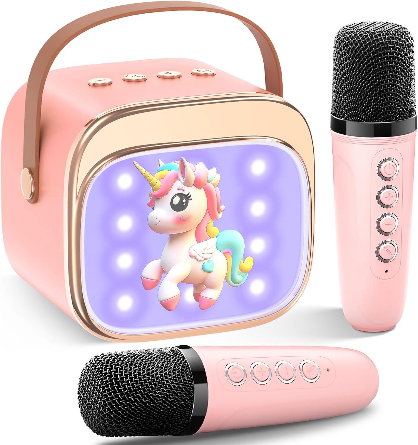 Karaokemachine met 2 microfoons