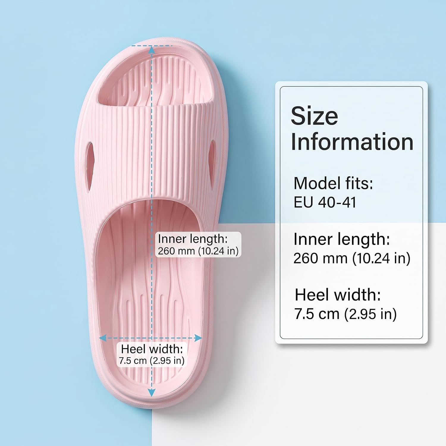 Slippers, antislip, voor binnen en buiten