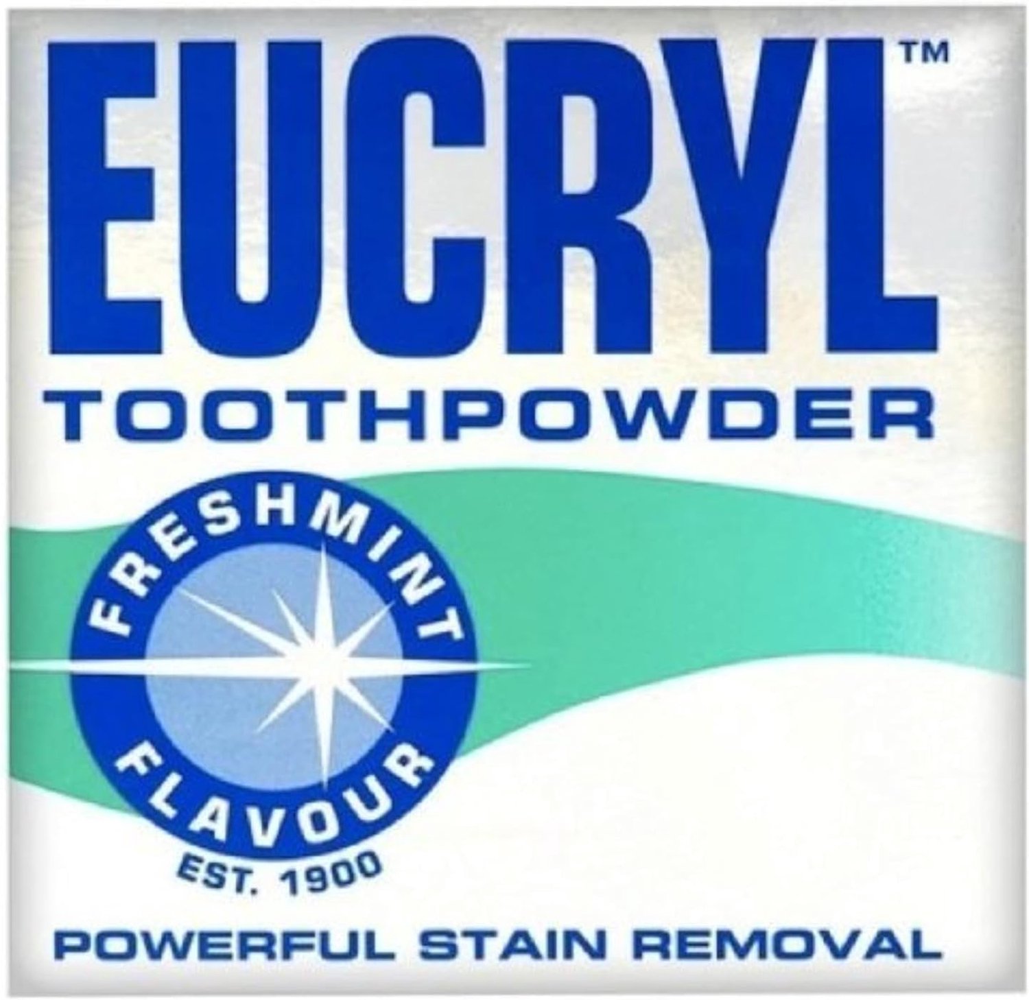 Bol.com Eucryl Tandpoeder - Fresh Mint - 50 gram aanbieding