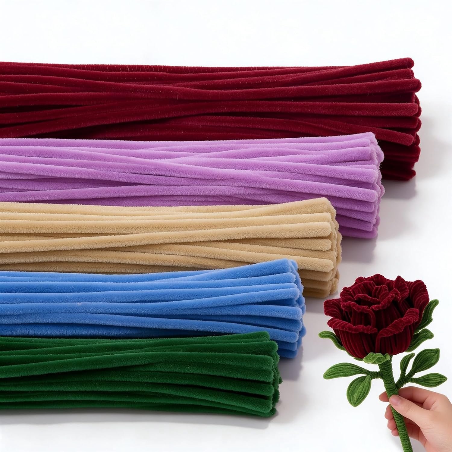 Set, 500 stuks, 5 kleuren
