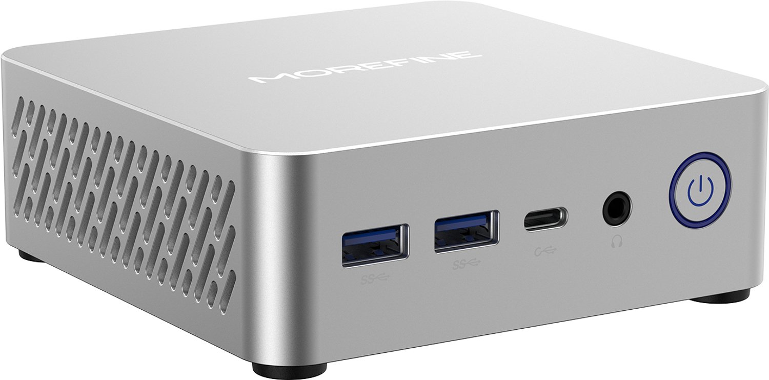 Morefine M700 Mini PC - AMD Ryzen 7 7735U - 16 GB DDR5 - 512 GB SSD - Wi-Fi 5