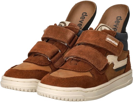 Develab Sneakers - Jongens - Cognac - Maat:28