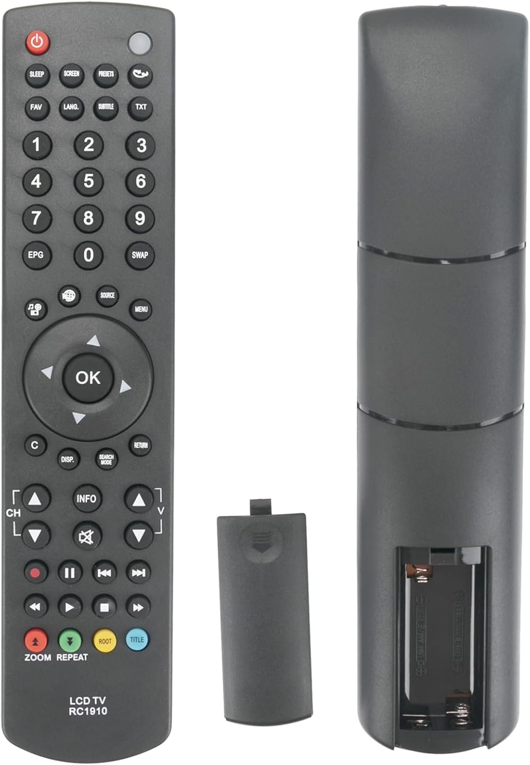 AULCMEET Remote control, RC1910 New Replace Remote control fit for Sharp LCD LED TV LC24LE240E LC24LE510E LC32LD135K - ShopVlot