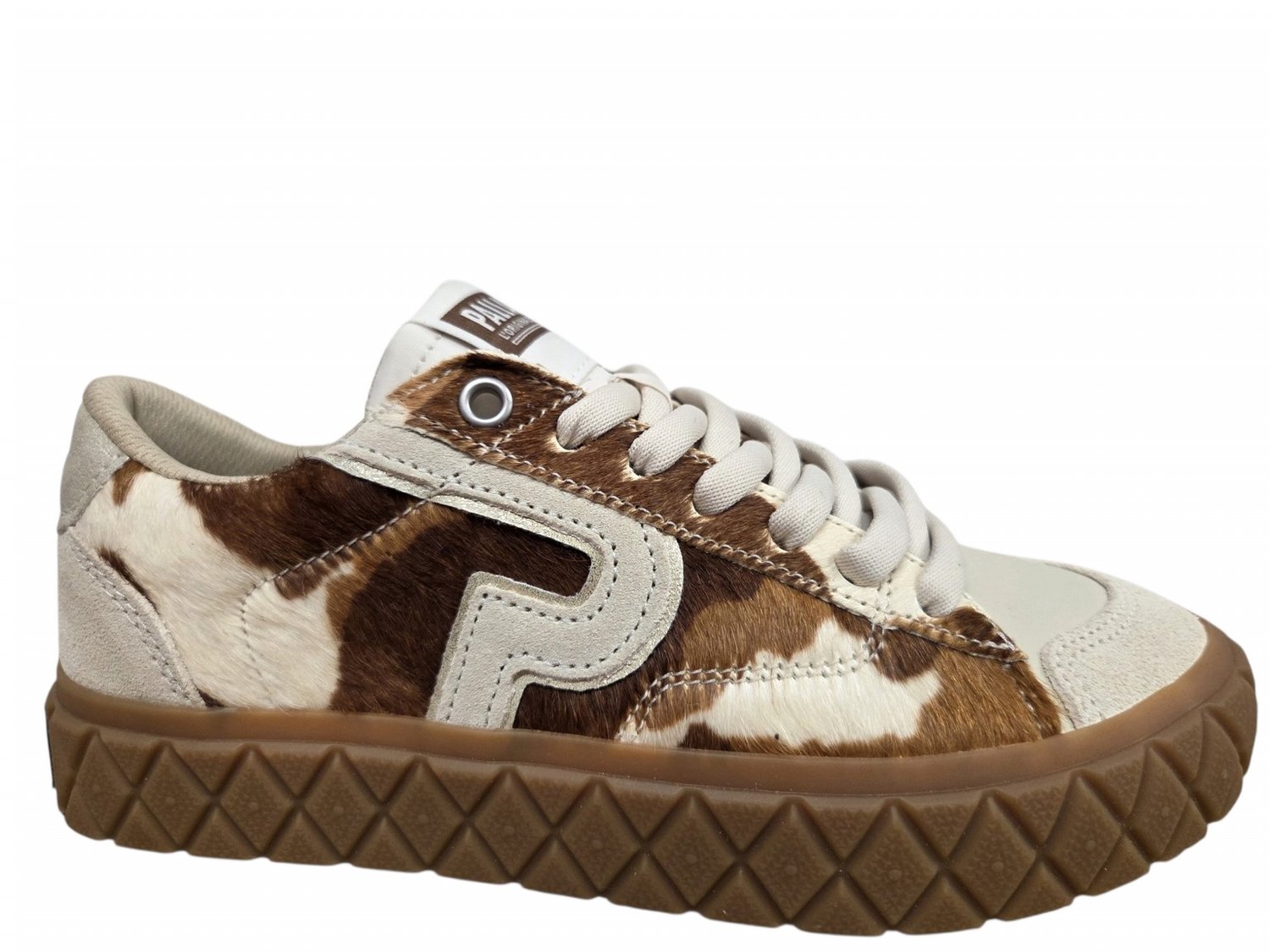 Palladium Ace Low Mix LTH Wild Pony Sneakers Leer en Textiel Dames Overige