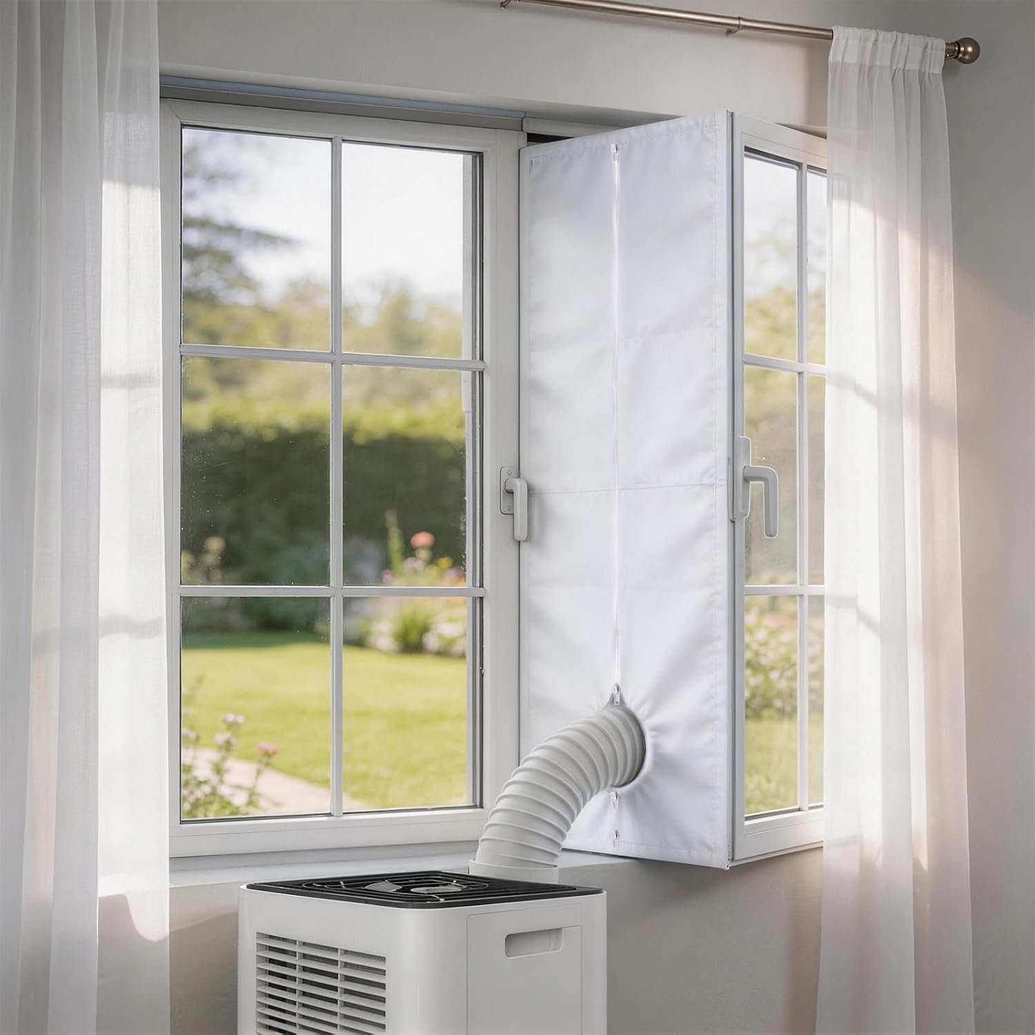 Raamafdichting voor mobiele airconditioners, 400 cm, raamafdichting