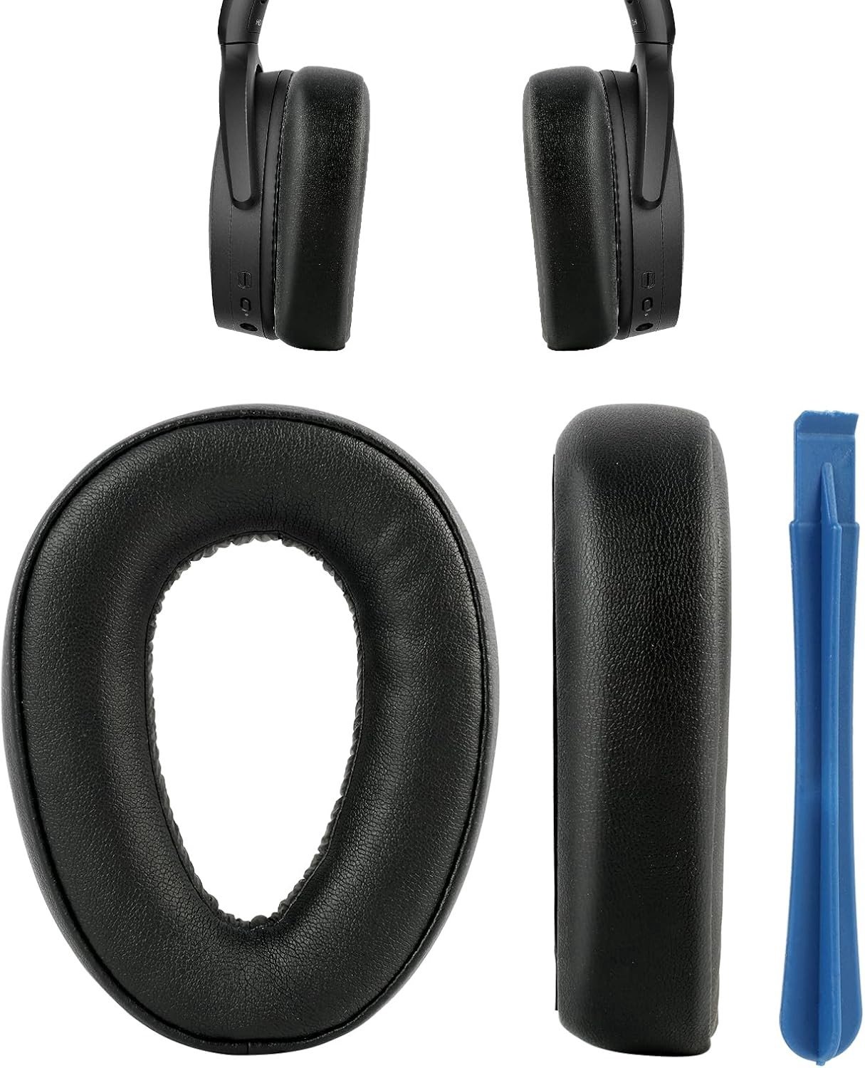 Vervangende oorkussens voor hoofdtelefoons met memory foam, geluidsisolatie en ademend ontwerp, perfect passend voor PXC 550, 550-II en MB 660