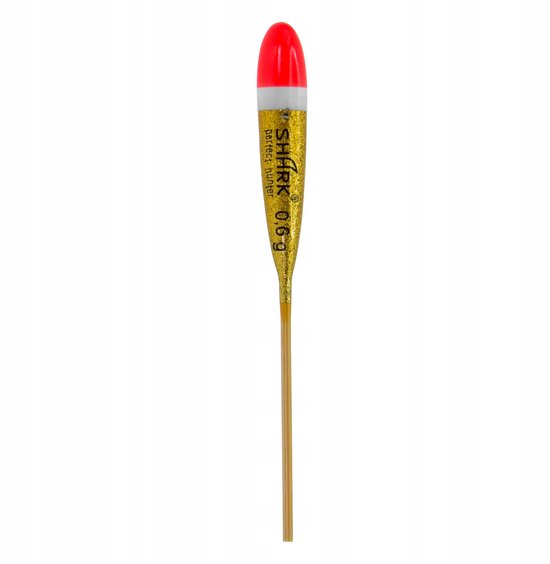 Shark Balsa Dobber 0,6g / 7cm - Hoge Kwaliteit Vissersdobber — afbeelding 2