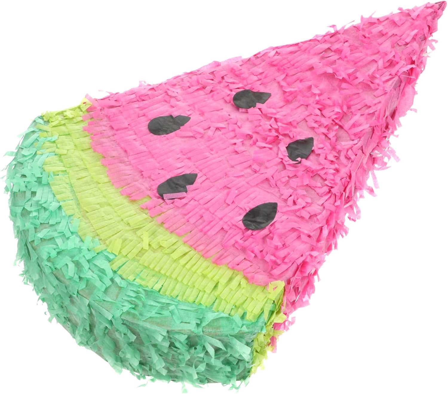 Watermeloen Piñata Grote Piñata Voor Verjaardagsfeesten Bruiloften Feestdagen Vul Met Snoep Speelgoed Confetti Voor Extra Plezier Verrassing