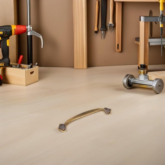 Vintage Bronzen Kastgreep Minimalistische Chinese Stijl Meubelknop Universele Kastgreep Duurzaam Koperen Ontwerp voor Keuken Badkamer Garderobe — afbeelding 4