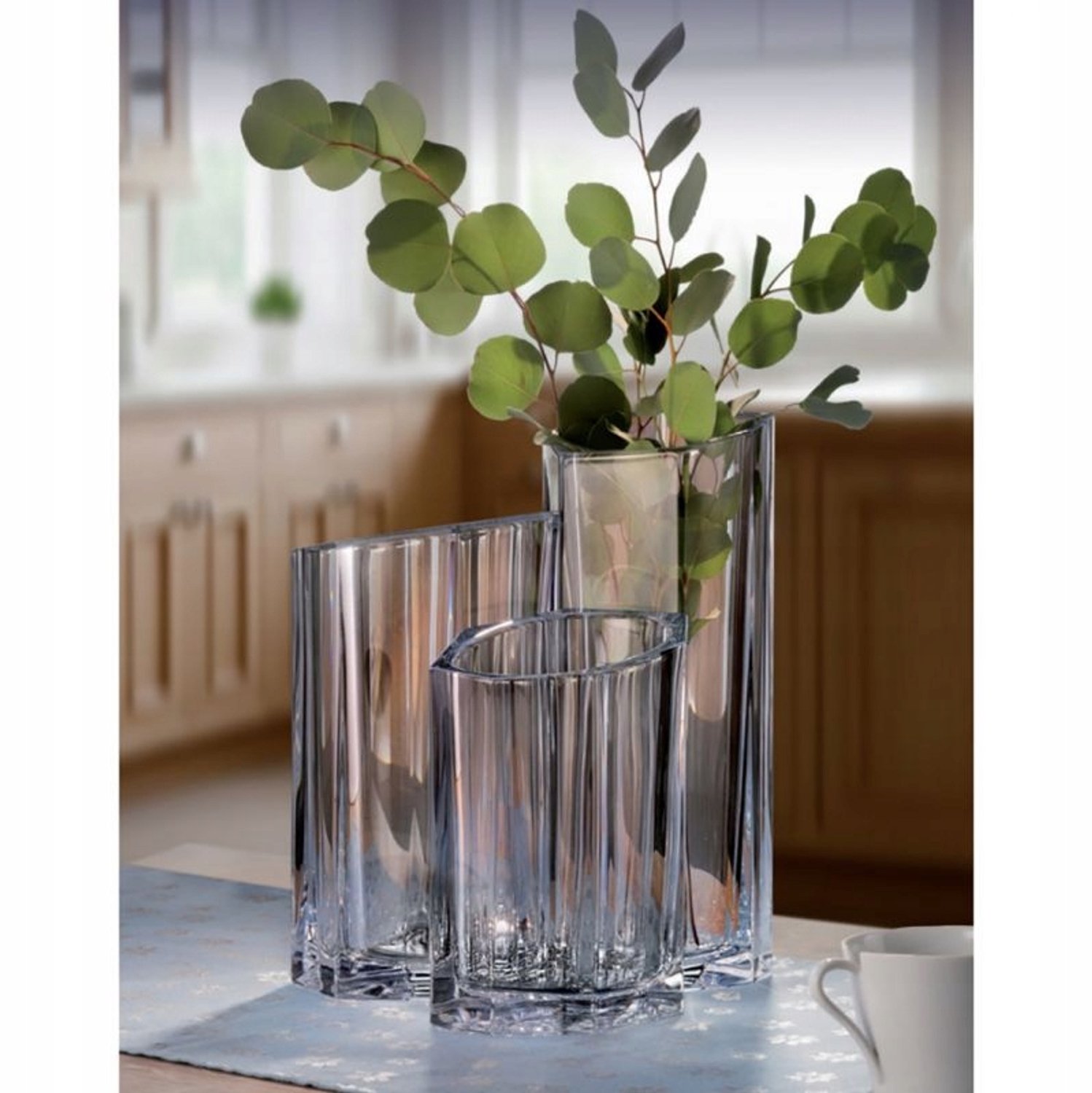 Bohemia Bazalt Vaas 250mm - Kristalhelder en Elegant