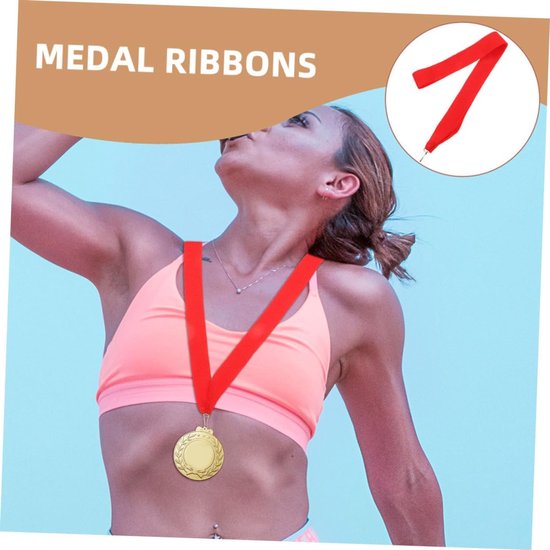 20stuks Medaille Lanyards Ribbons Stevige Medaille Straps Voor Evenementen Sportprijzen Feestjes Stijlvolle Nekbanden Voor Medailleuitreikingen — afbeelding 5