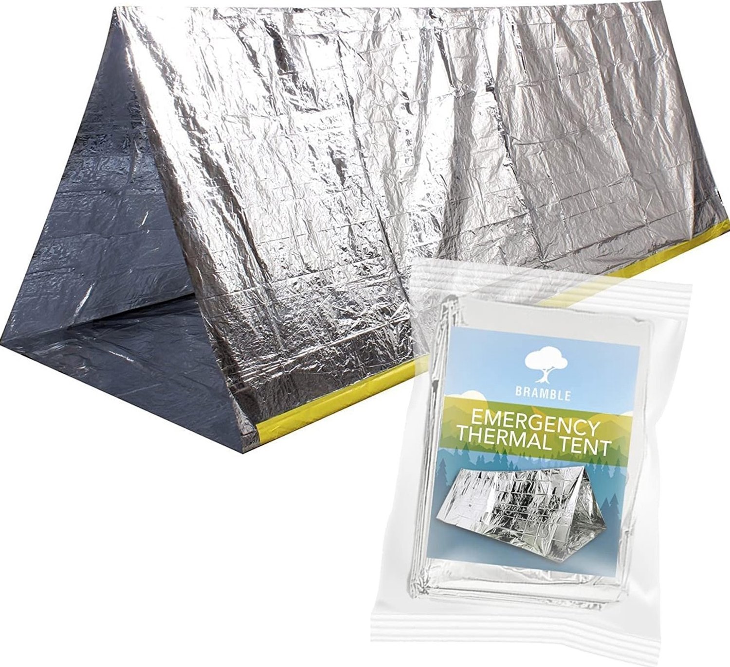 Noodtent 2 Persoons - Thermisch, Compact & Waterdicht