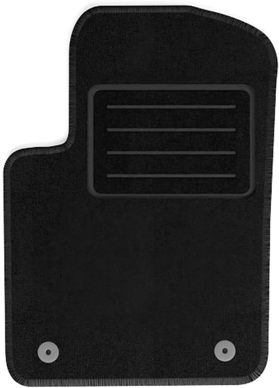 Mats4all Bestuurdersmat linksvoor voor Fiat 500 2013-2020 | Naaldvilt | antislip