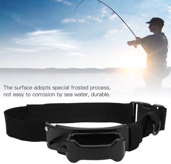Vishengel Pole Houder Riem Professionele Vissen Vechten Stang Pole Houder Gimbal Riem Tackle Accessoire met Haak voor Vissen — afbeelding 2