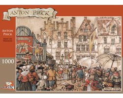 Anton Pieck Raad en Wijnhuis Puzzel 1000 Stukjes