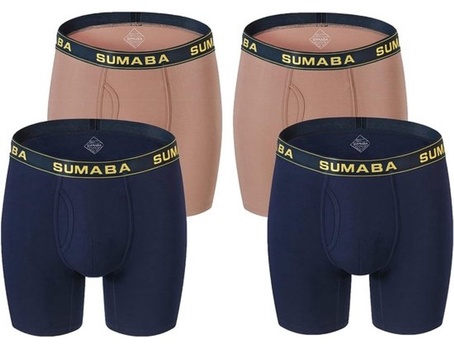 Herenboxershorts - ademend comfort, ritsje en grote maten