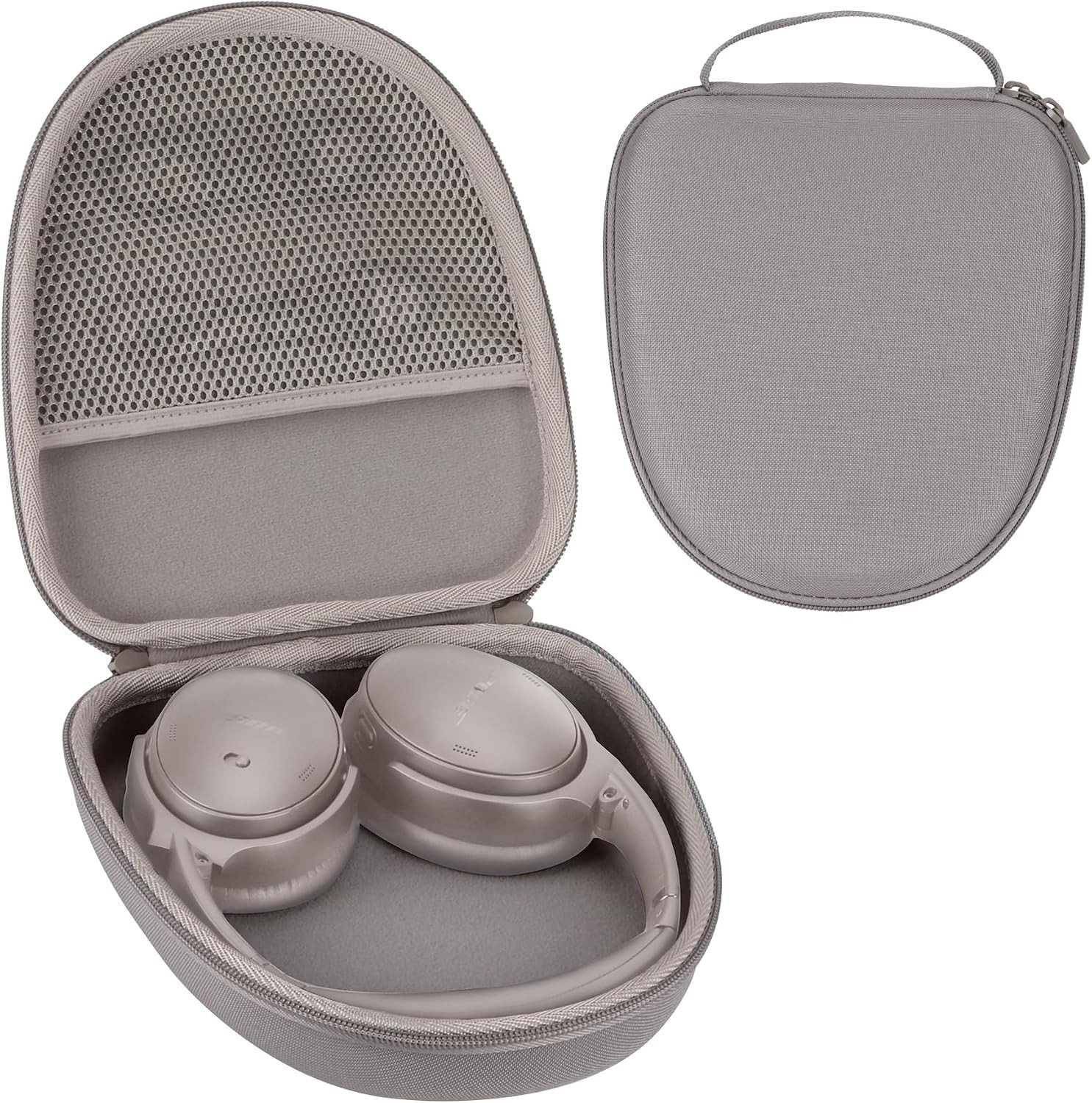 Hoogwaardige Hoofdband Case voor Bose QuietComfort Ultra, 45 en 35 Hoofdtelefoons met Bescherming en Opbergruimte