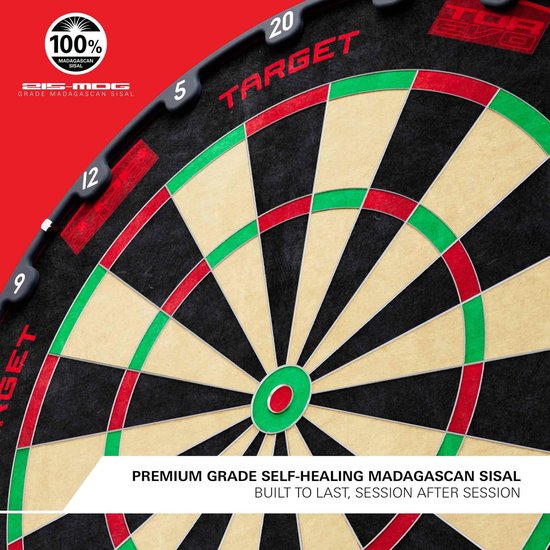 Target TOR EVO - Professioneel Dartbord van Target — afbeelding 2