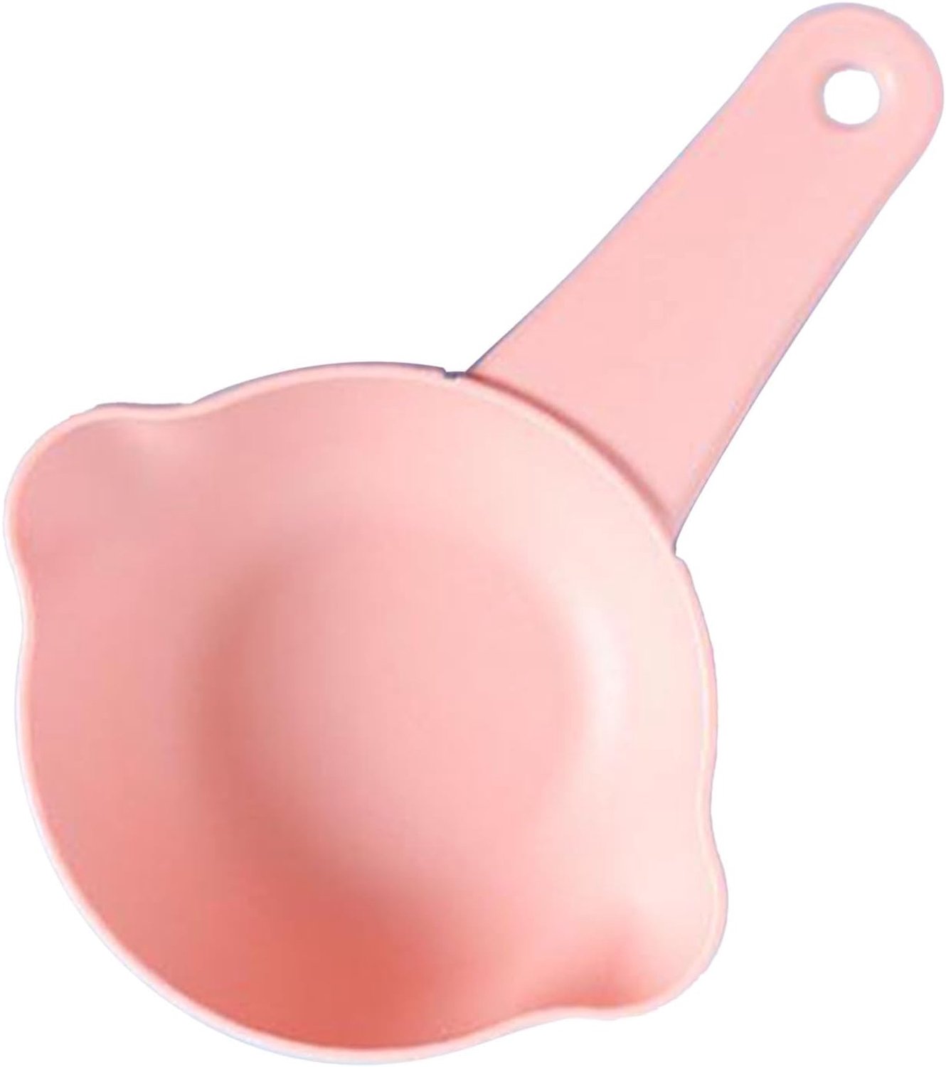 Voerschep voor katten, ergonomische lichte handgreep voor praktische voeding van huisdieren, kunststof schep voor hondenvoer, duurzaam materiaal voor katten en