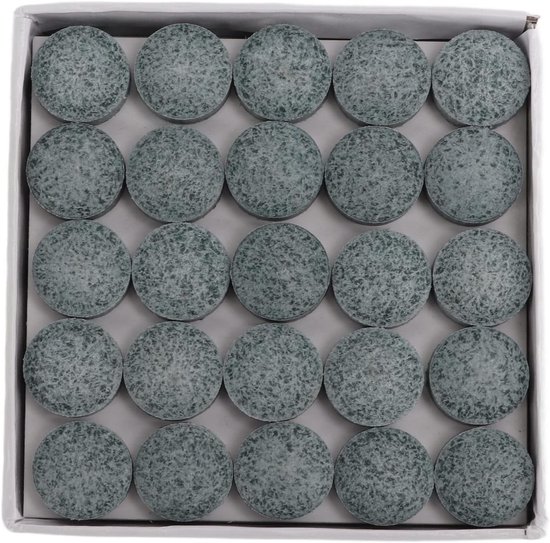 50 stuks 14mm 3A kwaliteit lederen keu tips hoge elasticiteit biljart snooker pool keu vervangende accessoires voor professionele spelers grijs — afbeelding 4