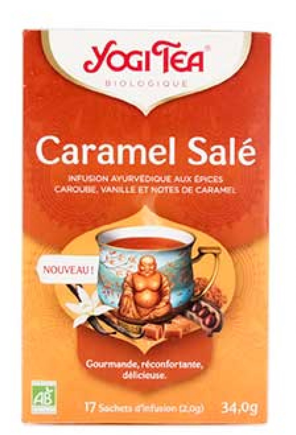 Yogi Tea Biologische Gezouten Karamel 17 Zakjes