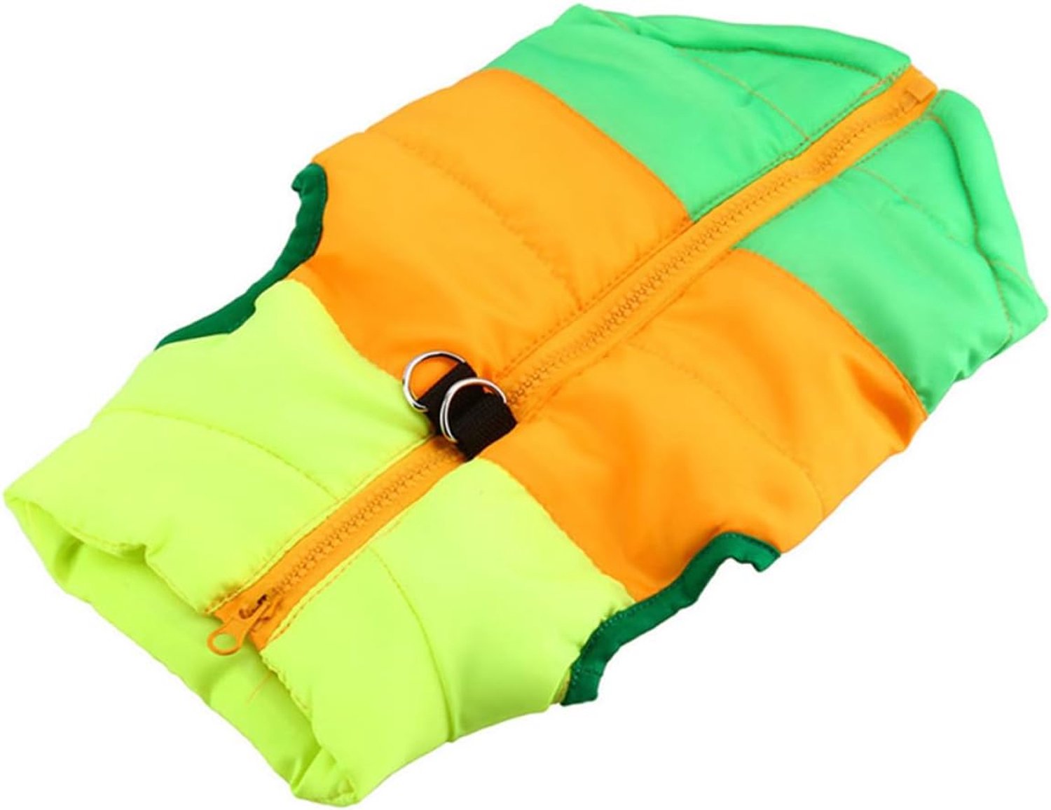 Happyyami Warm Hondenvest Hondenjas Zacht Katoen Huisdierbenodigdheden Maat Geel Oranje Modieus Ontwerp