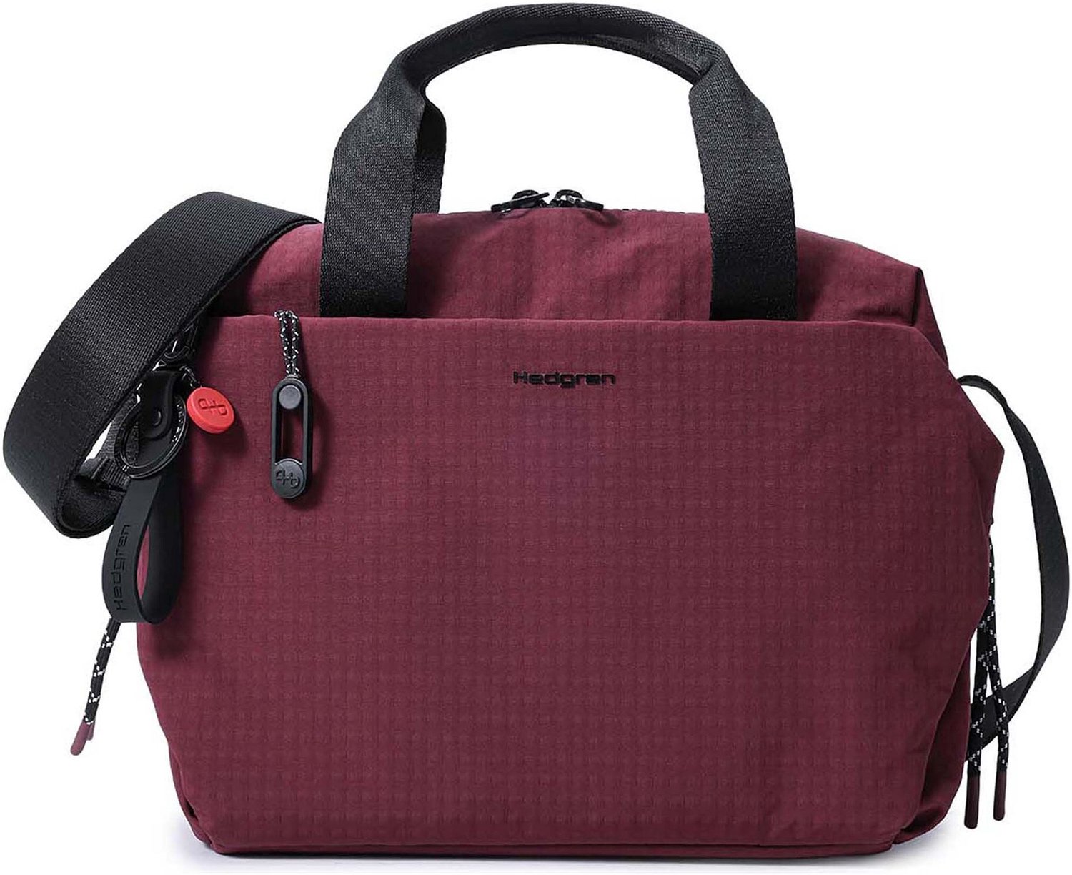 Hedgren String Handtas 27 cm - Dames - maroon banner