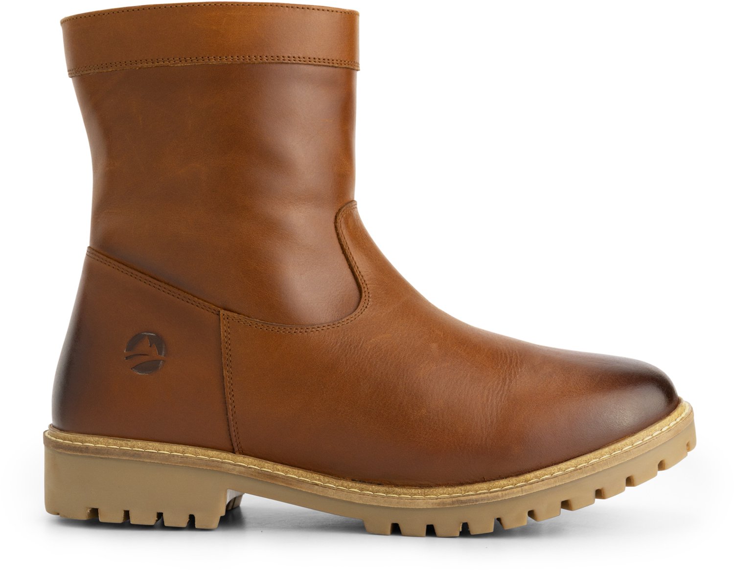 Travelin Odegard Heren Winter boots Wol gevoerd Cognac Bruin