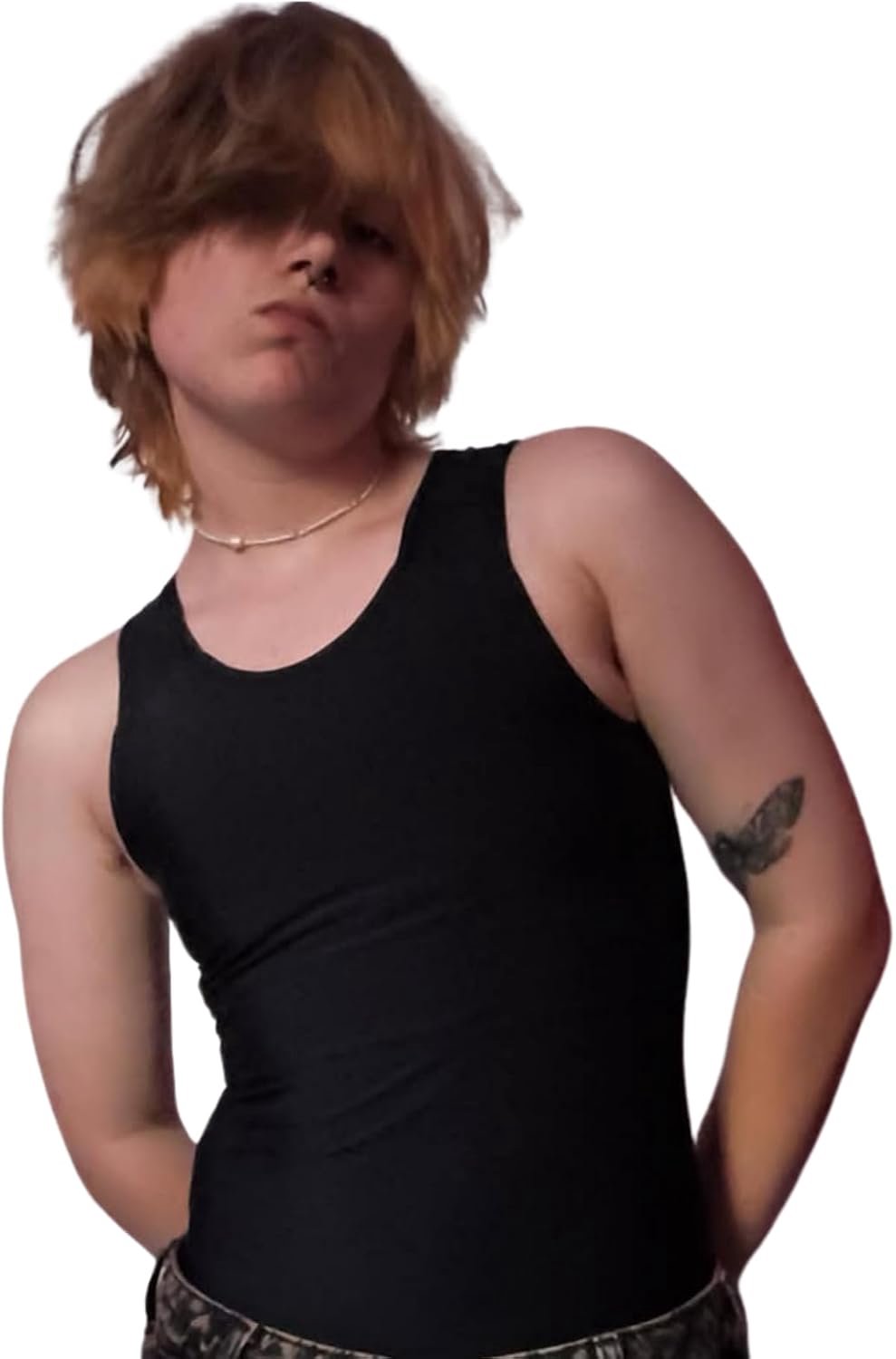 Wonababi Zwembinder, Transgender Borstbinder met Pull-on, Zwemtop voor FTM, Queer