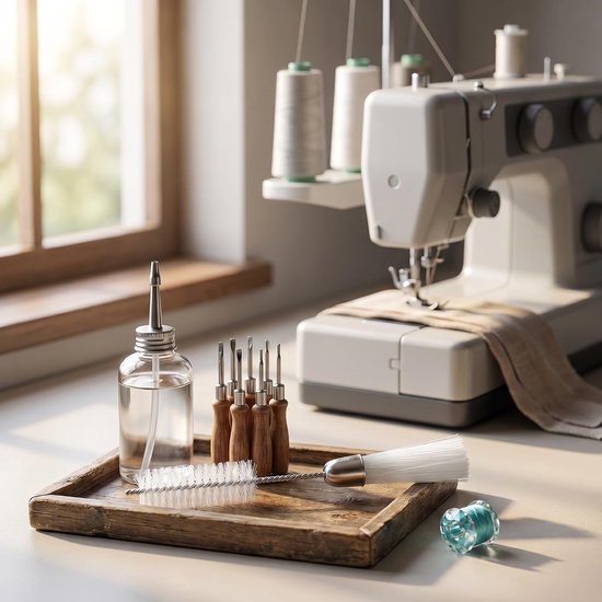 8 Stuks Delige Dubbele Uiteinden Borstel voor Naaigereedschap Precisie Pluizenverwijderaar voor Smalle Ruimtes van Naaimachine Quiltaccessoires — afbeelding 3