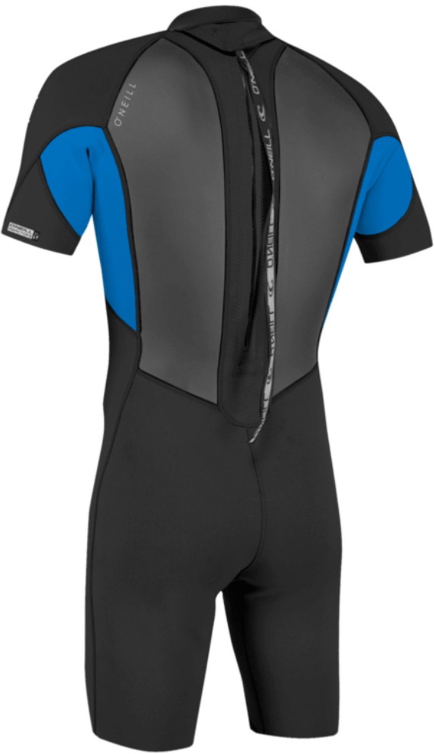 2026 O'Neill Heren Reactor-2 2mm Rug Ritssluiting Shorty Wetsuit