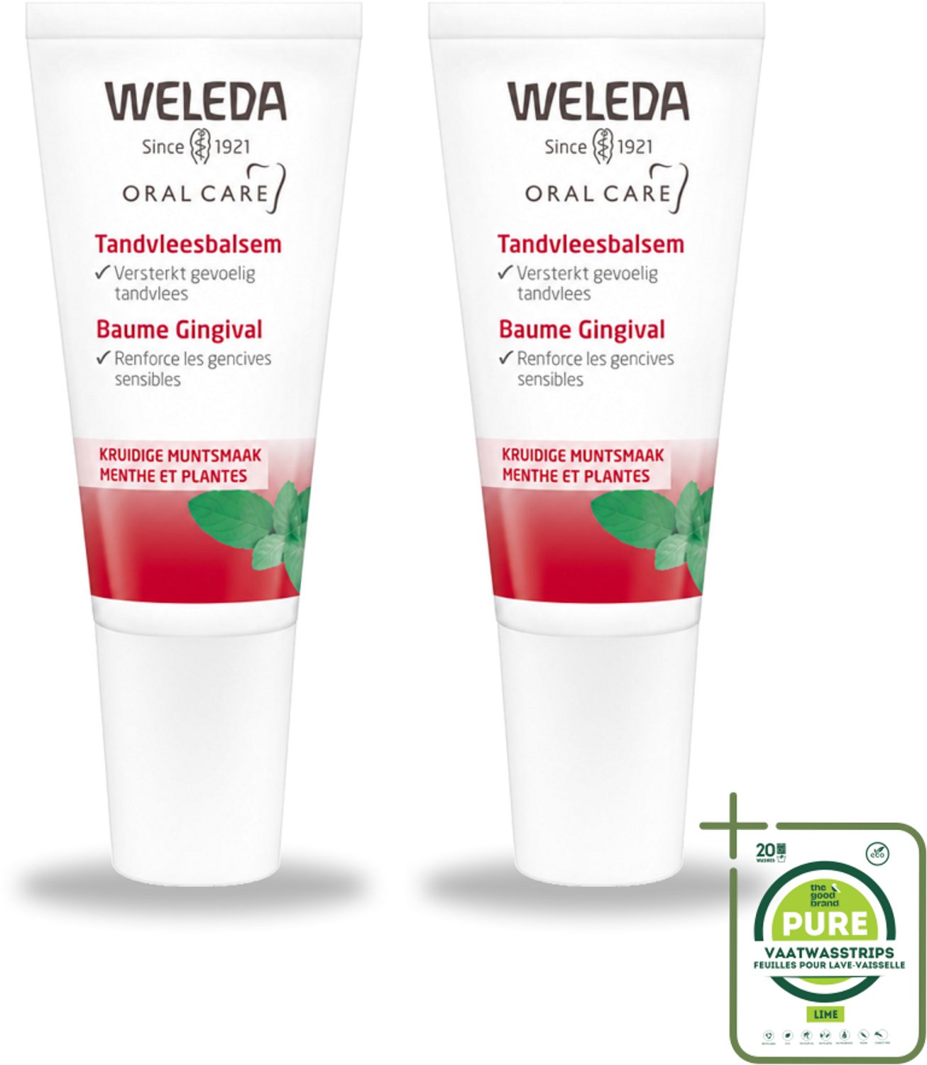 2 x WELEDA - Tandvleesbalsem - 30 ml - Grootverpakking - Vaatwasstrips - Tandvleesbalsem - Tandvlees Verzachten - Tandvlees Versterken - Tandvleesproblemen - Natuurlijke Tandzorg