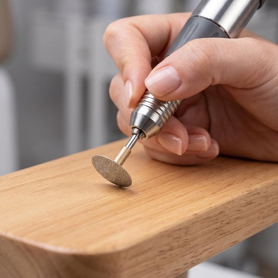 Hard Skin Remover Bit Grit Professionele Voet Grinder Bit voor Elektrische Pedicure Veilig Efficiënt Huid Verwijderen Bij Droge Voeten Gebarsten Hielen — afbeelding 3