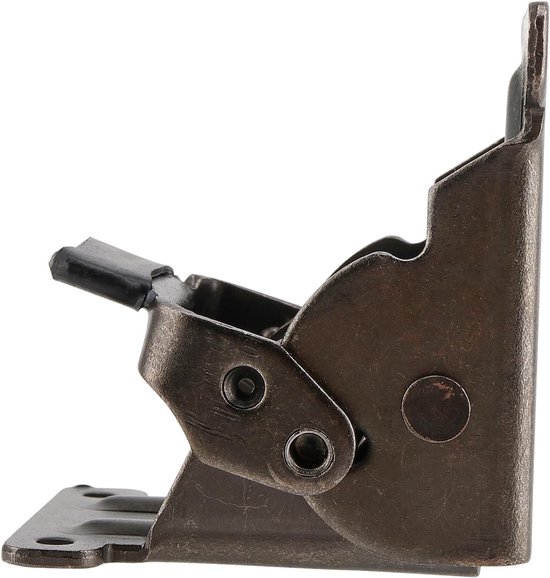 8-delige Vouwbare Steunbeugel 68 x 63 x 50 mm, 0-90 Graden Vouwscharnier, Zelfvergrendelende Scharnieren met Schroeven voor DIY Vouwtafel en Meubelondersteuning — afbeelding 3