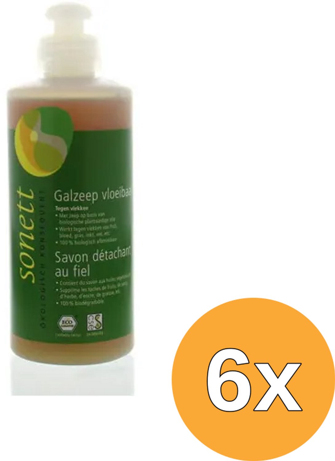 6x Sonett Galzeep vloeibaar (300 ml)