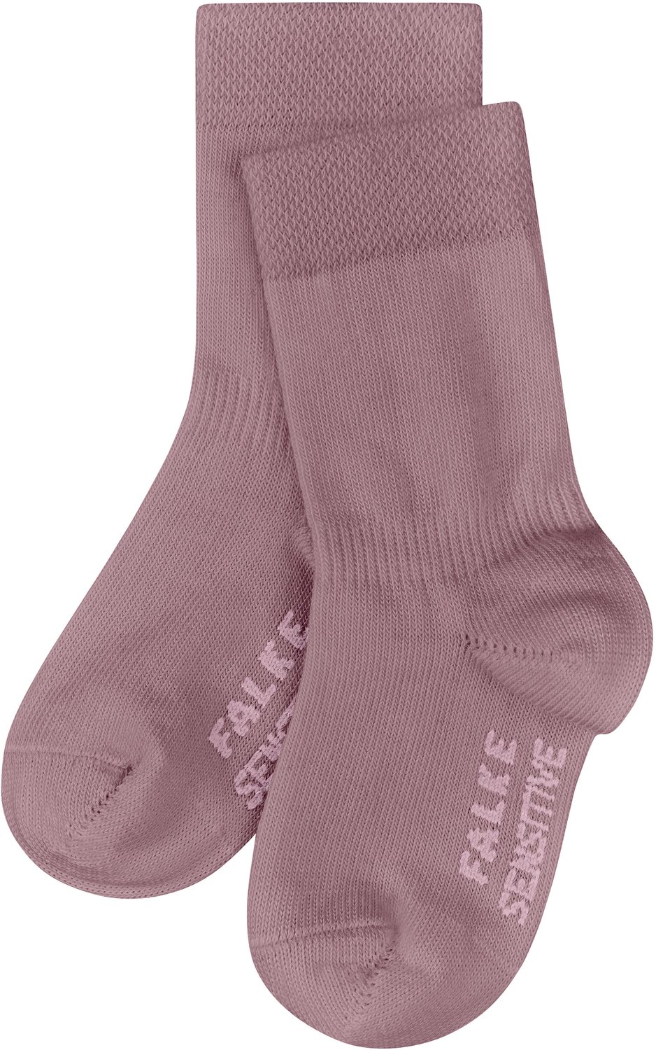 FALKE Sensitive met comfort tailleband katoen sokken baby rood - maat 80-92