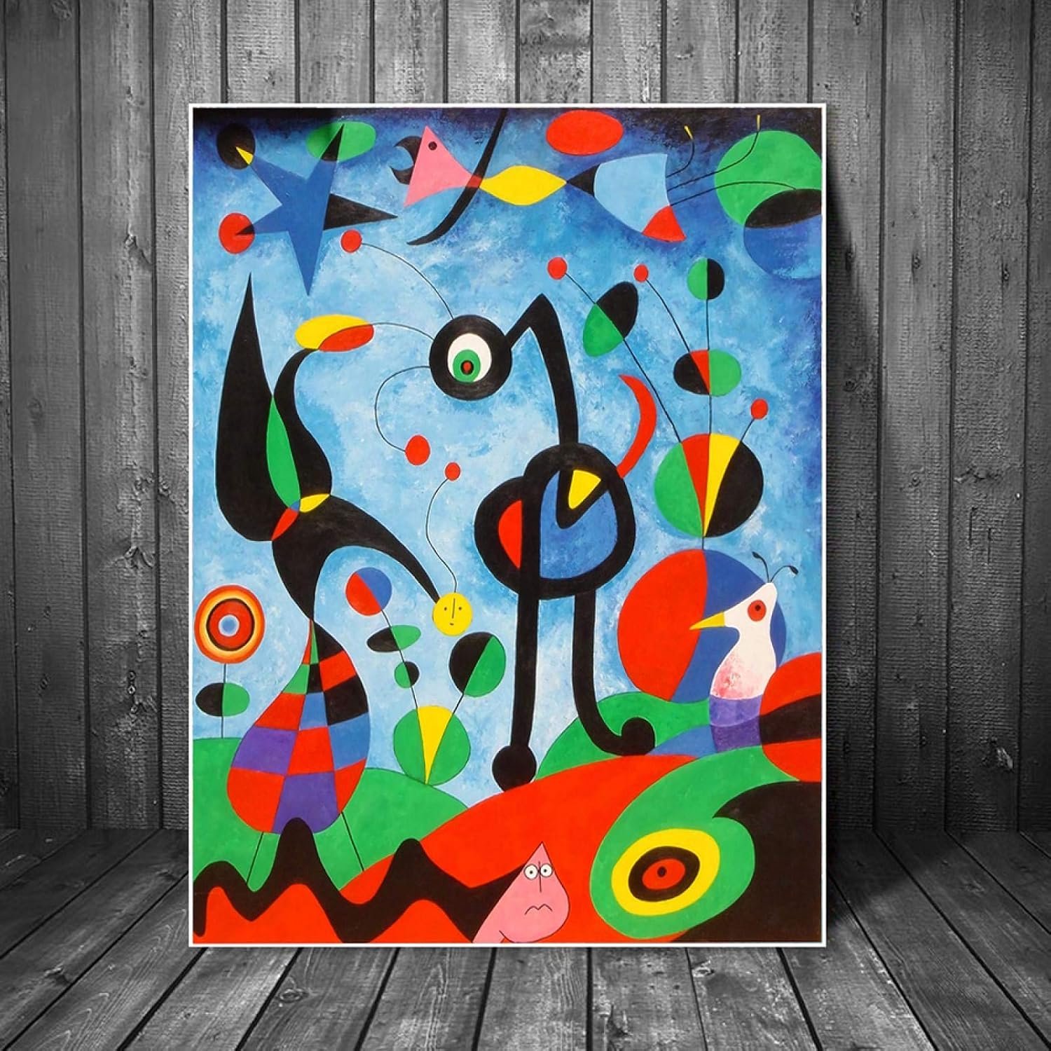 Tuin Beroemde Abstracte Canvas Schilderij Posters en Prints Wall Art Foto voor Woonkamer Home Decor kunstwerk Cuadros 35x50cm Frameless