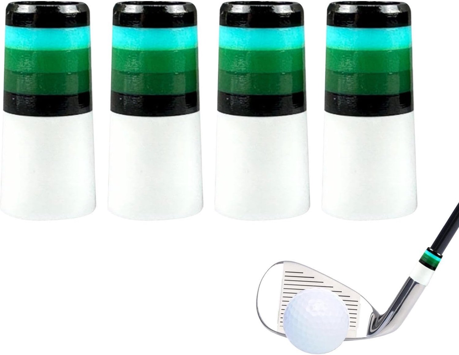 Golf Iron Ferrules 4 stuks gemakkelijk installeren deel