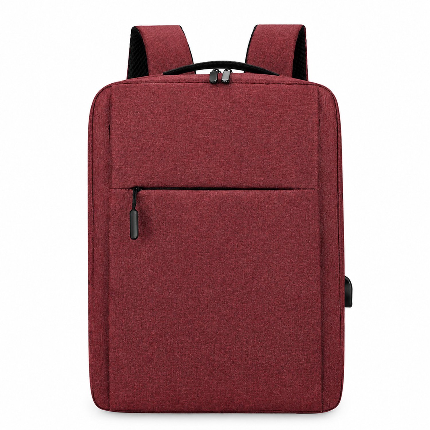 Rugzak - 20-35 l - bordeauxrood - enkele ritsschuiver