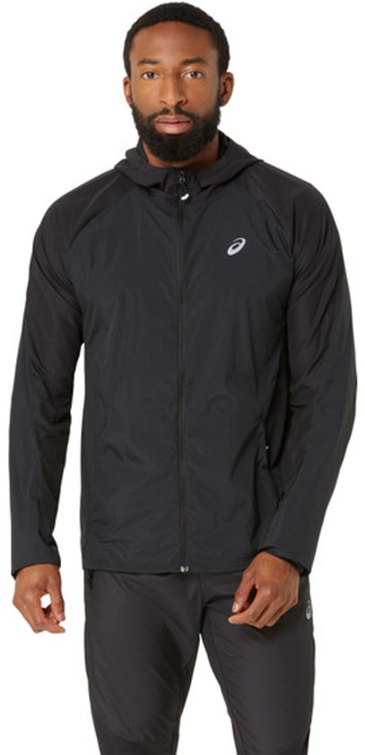 ASICS Road Packable Jacket heren Zwart M