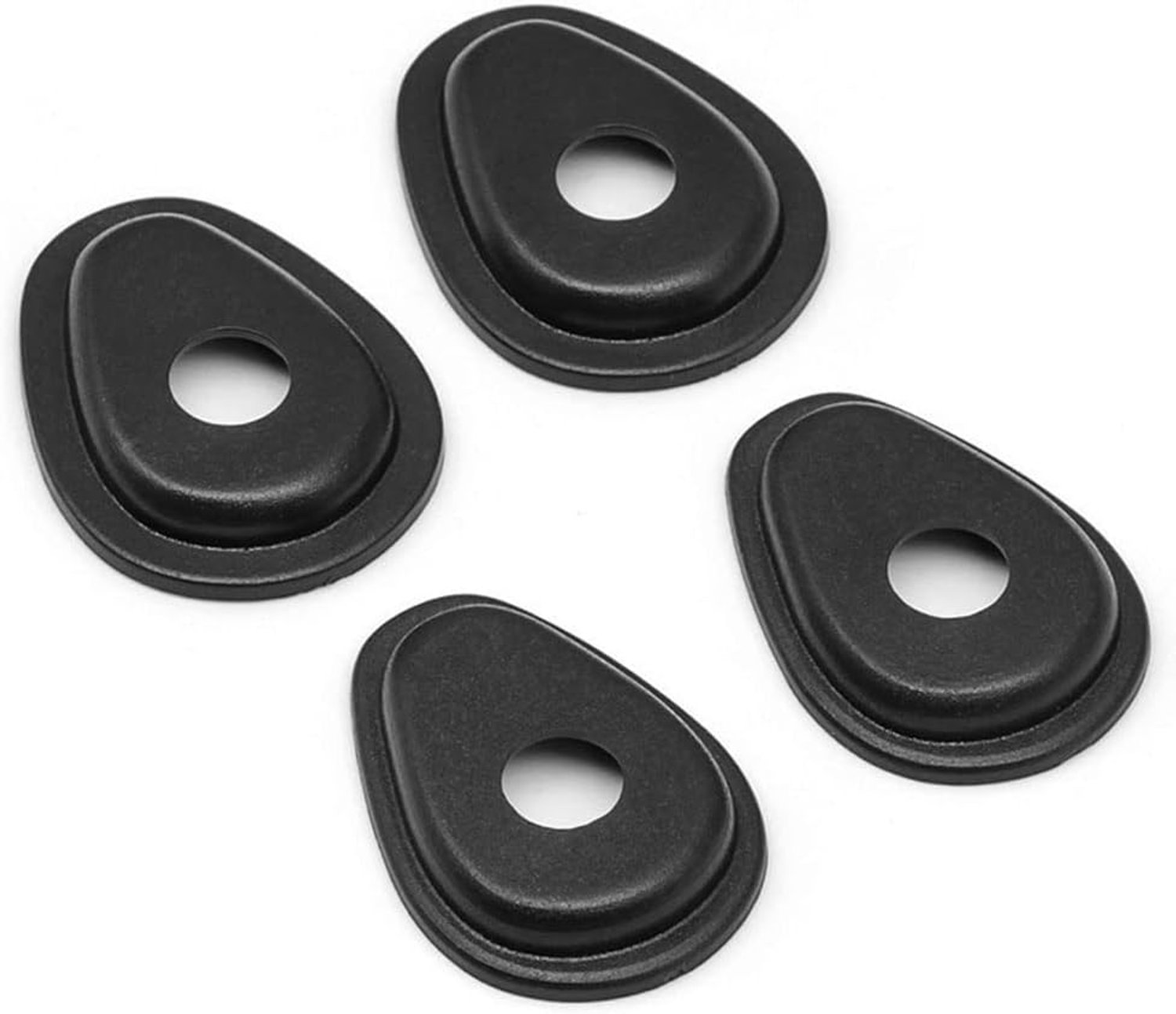 LED Mini Indicator Adapter Plates, 4 Pieces Adapter Plates Motorcycle Motorcycle Flashing Light Adapter Plates - ShopVlot